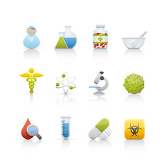 Icon Set - Medical and Pharmacy