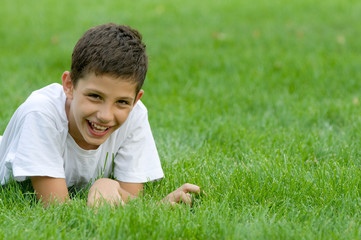 smiling boy