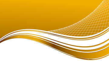 gold line background