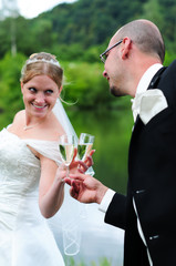 Hochzeit am See