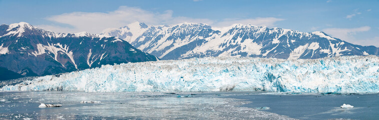 Hubbard Glacier, Alaska Panorama