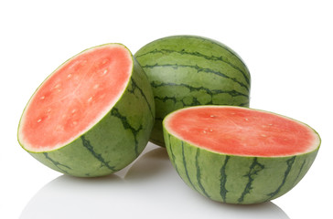 Mini Watermelons With One Cut In Half