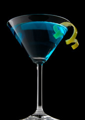 Blueberry Martini With A Twist