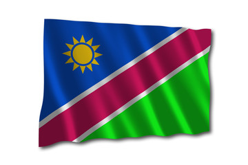 namibia flagge
