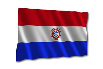 paraguay flagge