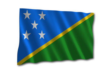 salomonen flagge