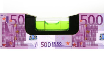 500 Euro Wasserwaage