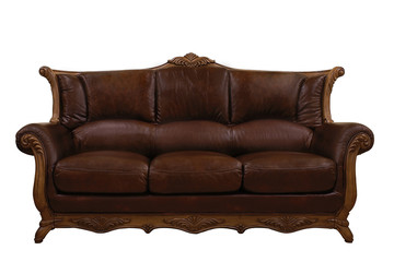 Leather sofa