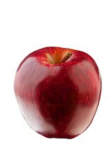 red apple isolated