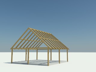 simple roof construction