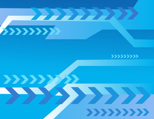 lots of arrows vector illustration