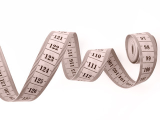 sepia toned measuring tape