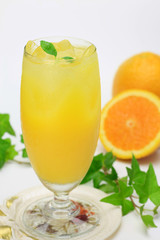 orange and orange juice