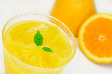 orange and orange juice