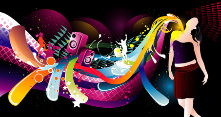 Model fantasy vector