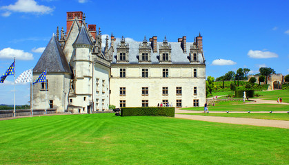 Fototapeta na wymiar Chateau d'Amboise