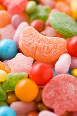 カラフルなお菓子