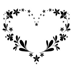 Floral heart