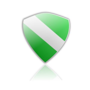 Schutzschild gr&uuml;n