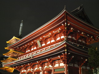 Santuario sintoista Senso-ji en Tokio