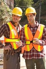 Two Construction Workers at the job