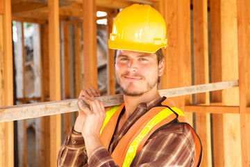 Close up of Construction Worker