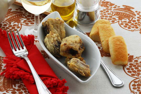Anguilla fritta Bisata frita - Secondi di pesce Veneto
