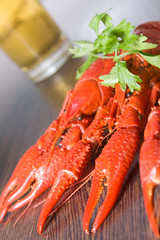 Craw-fishes and beer