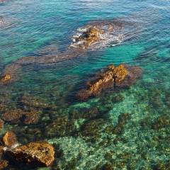 Eaux limpides en Méditerranée