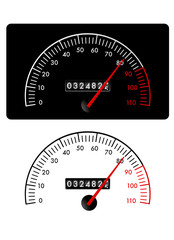 speedometer vector