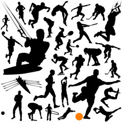 collection of sports vector