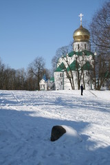 Fedorovsky cathedral in Pushkin
