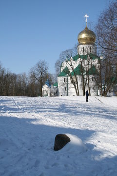 Fedorovsky cathedral in Pushkin