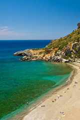 Obraz premium Beach Preveli, Crete Greece