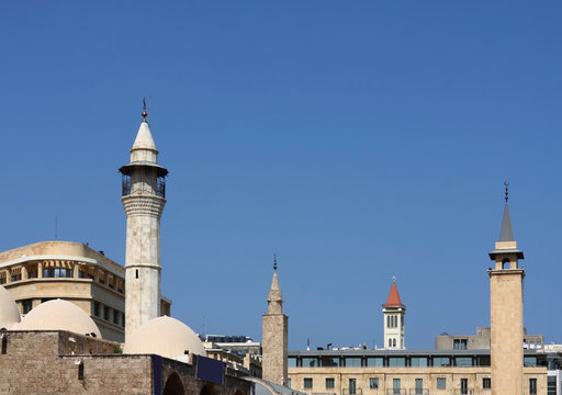 Mosque and Church, Beirut (Lebanon)