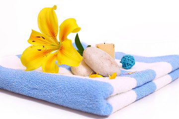 badetuch,blume