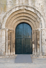 Fototapeta na wymiar Cathedral entrence in Girona