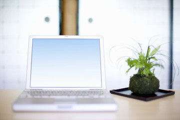 Fototapeta premium ノートパソコン