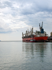 Ships in port
