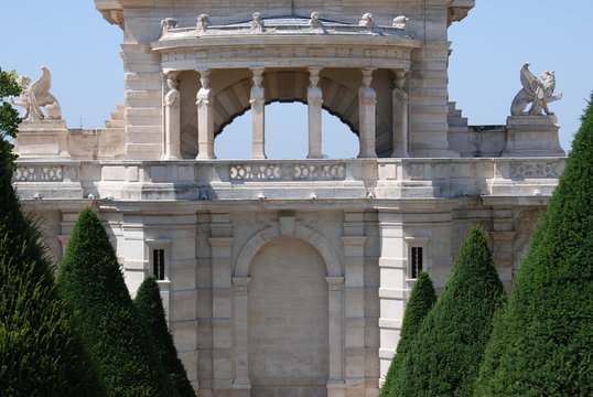 jardin et chateau