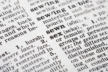 The definition of Sex