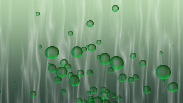 green bubbles