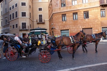 Fototapeta na wymiar Rome - Piazza Navona