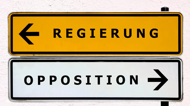 Regierung - Opposition