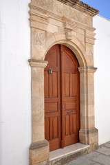 Fototapeta na wymiar Traditional greek doors