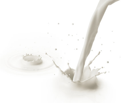 Pouring Milk