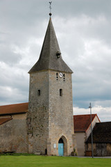 Fototapeta premium Une église en Creuse.