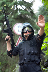 Military patrol