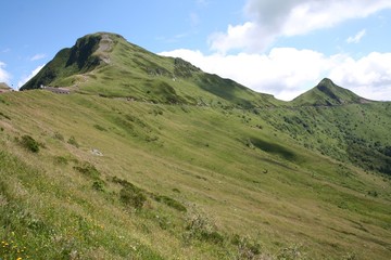 Paysage vers le Puy-Mary (Auvergne)