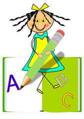 Capucine et la rentrée des classes.